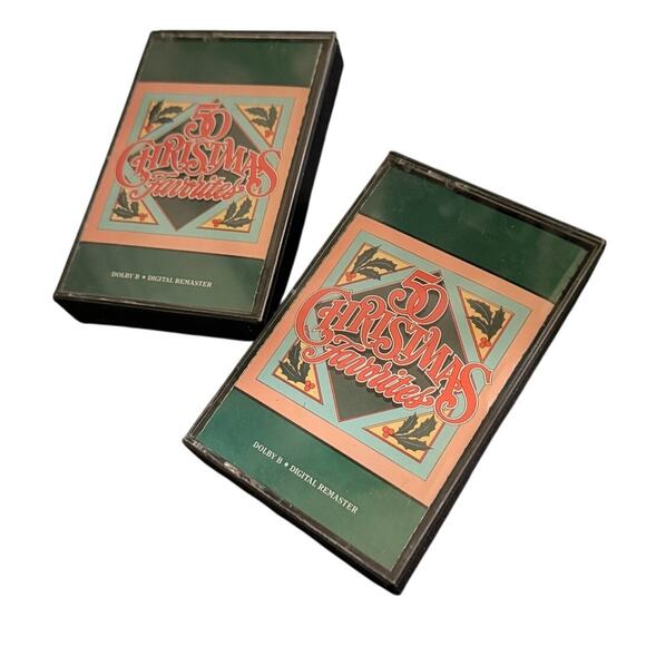 50 Christmas Favorites – Time Life Music 2 Cassette Set 4TL-130 Tested Hits - Picture 1 of 4